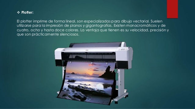 Arquitectura y funcionamiento de la impresora