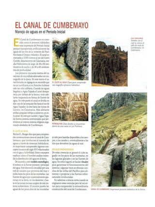 Arquitectura y urbanismo Pre Inca