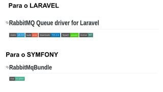 Para o LARAVEL
Para o SYMFONY
 