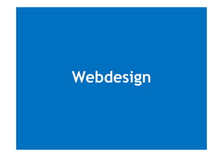 Arquitetura da Informação e Webdesign