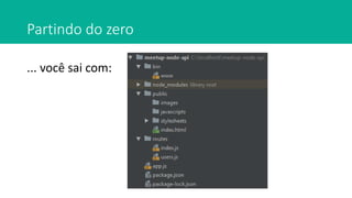 Partindo do zero
... você sai com:
 