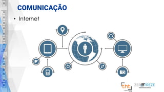 COMUNICAÇÃO
• Internet
 
