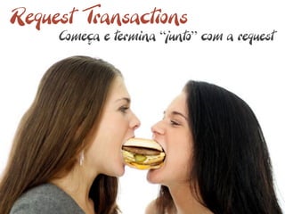 Request Transactions
     Começa e termina “junto” com a request
 