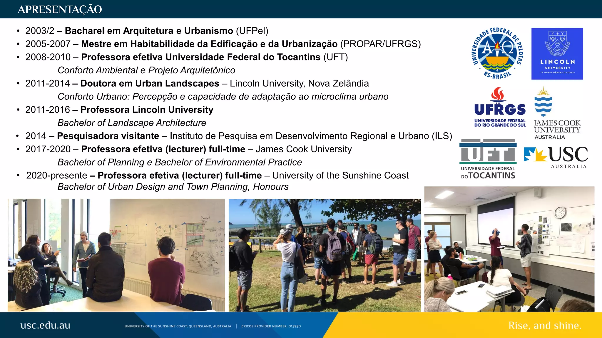 Arquitetura e/ou urbanismo