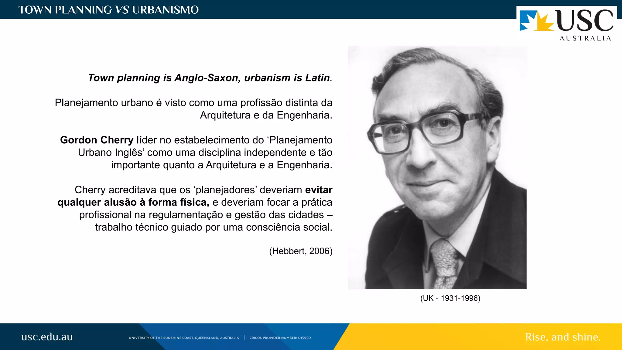 Arquitetura e/ou urbanismo