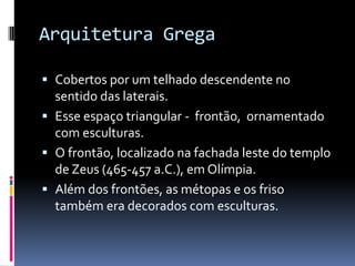 Arquitetura grega | PDF