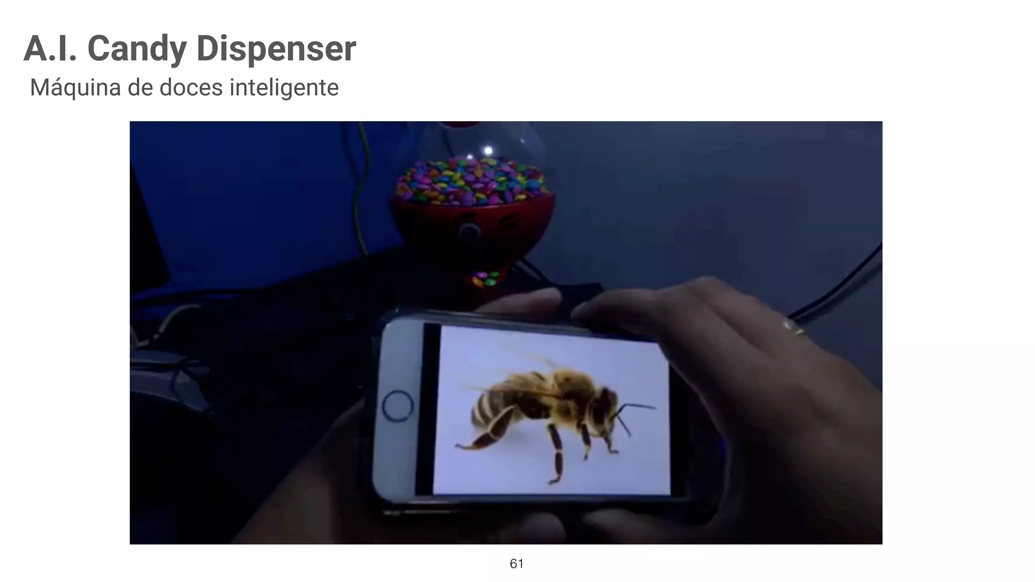 A.I. Candy Dispenser
Máquina de doces inteligente
61
 