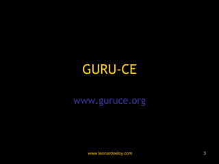 GURU-CE www.guruce.org 