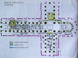 BAJO EL SUELO DE LA
CATEDRAL
 