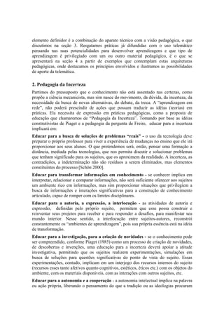 Arquiteturas Pedagógicas