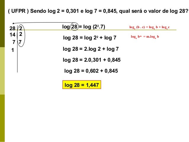 log 7=0.845 58 Arquivo log 7=0.845 58 Arquivo