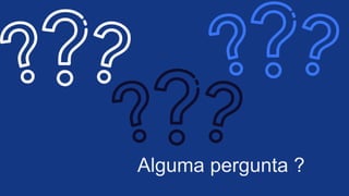Alguma pergunta ? ​
 