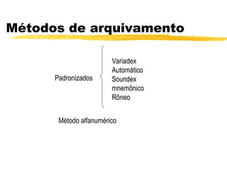 Arquivologia 06[1].curso arquivologia | PPT