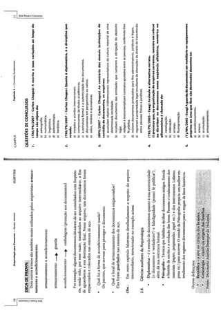 Arquivologia para concursos