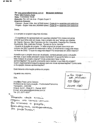 Aguas Profundas. Petrobras/Transpetro