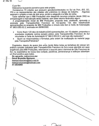 Aguas Profundas. Petrobras/Transpetro