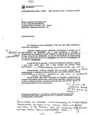 Aguas Profundas. Petrobras/Transpetro