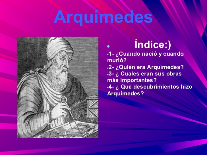 Arquímedes Ppt