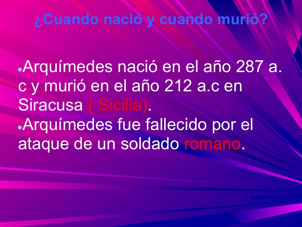 Arquímedes Ppt
