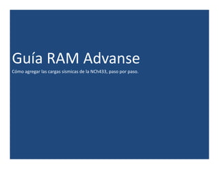 ArqUtal - RAM Advanse análisis sísmico