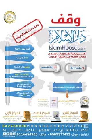 التقرير السنوي لمكتب جاليات الربوة 1437