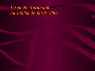 By Zeca Porto
Visão do MaramutáVisão do Maramutá
na subida do farol velhona subida do farol velho
 
