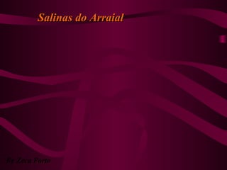 Salinas do ArraialSalinas do Arraial
By Zeca Porto
 
