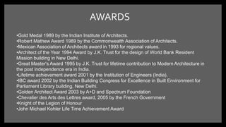 Ar raj rewal, regionalism | PPTX