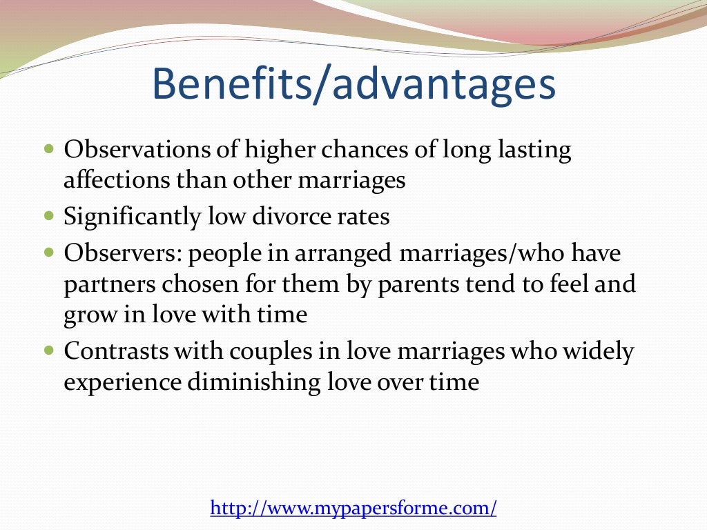 Arranged marriage