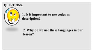 Language Description Questions ARRANGE ME.pptx