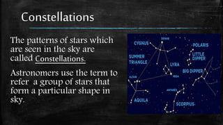 Arrangement of stars in a group | PPTX