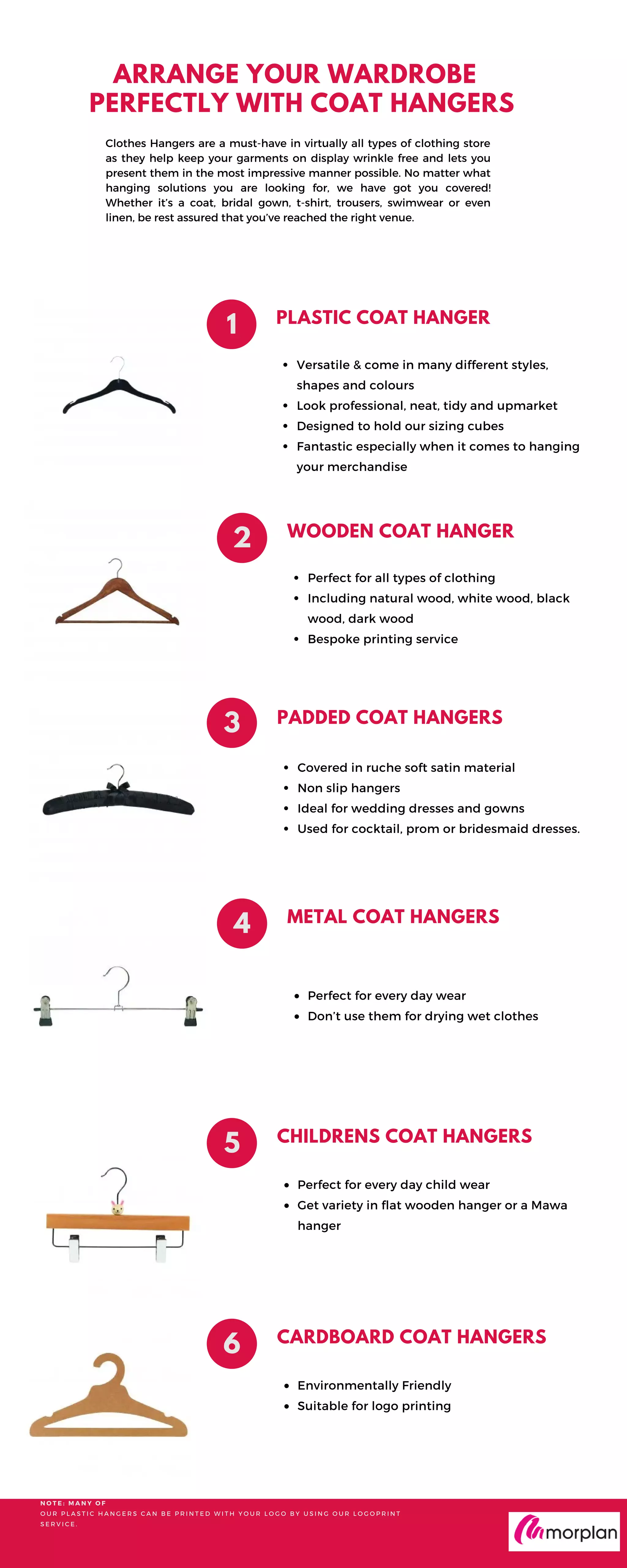 Arrange your wardrobe perfectly with coat hangers PDF