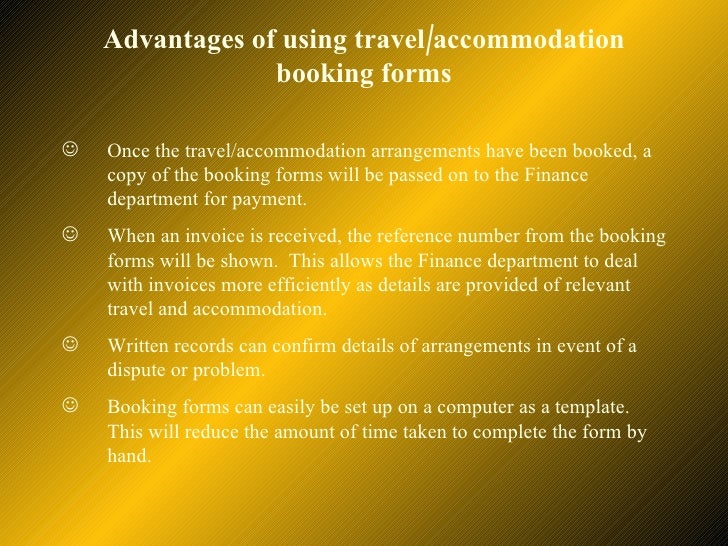explain the purpose of keeping records of travel accommodation arrangements in a business environmen Staff meetings enable you to keep employees you may prefer to hold a meeting of all employees to explain purpose of weekly status meetings [business. explain the purpose of keeping records of travel accommodation arrangements in a business environmen Staff meetings enable you to keep employees you may prefer to hold a meeting of all employees to explain purpose of weekly status meetings [business.