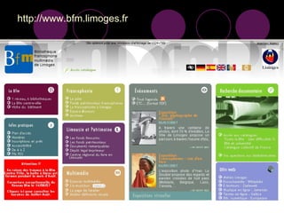http://www.bfm.limoges.fr 
