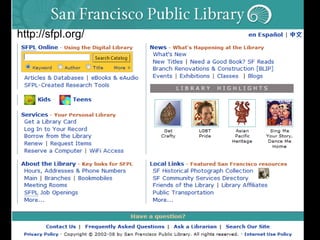 http://sfpl.org/ 