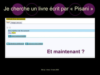 Je cherche un livre écrit par « Pisani » Et maintenant ? 