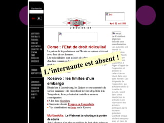 L’internaute est absent ! 