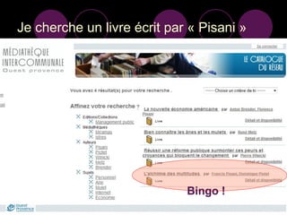 Je cherche un livre écrit par « Pisani » Bingo ! 