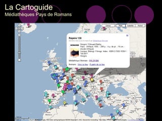 La Cartoguide Médiathèques Pays de Romans 
