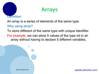 Array | PPT