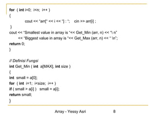 Array | PPT