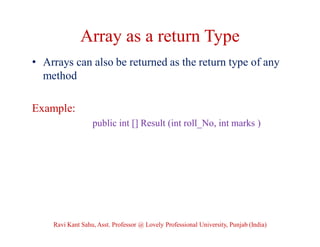 Array | PDF