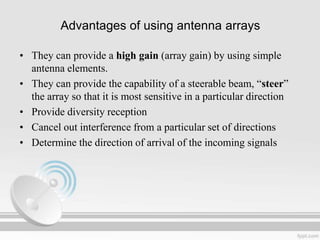 array and phased array antennna | PPTX