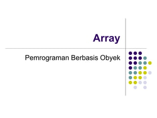 Array | PPT