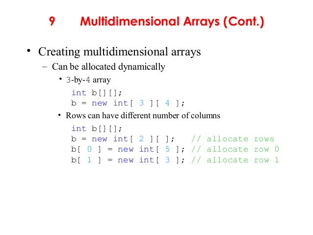 Array in Java