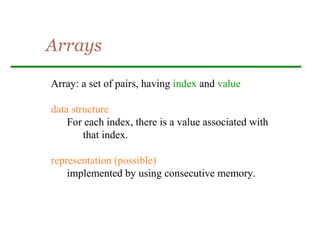 Array | PPT
