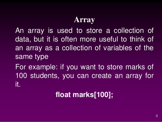 Array
