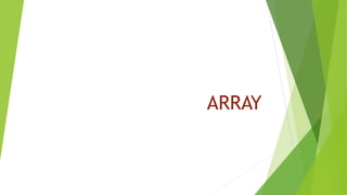 Array | PPT
