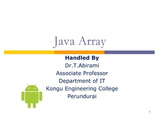 Array | PPT