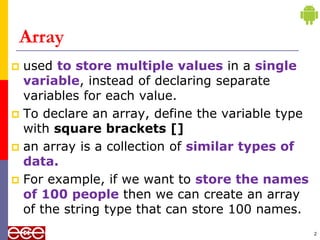 Array | PPT